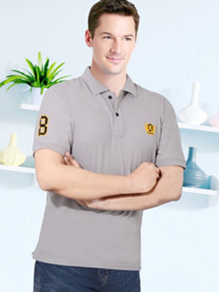 Matty Fabric Collar T-Shirt Style No. 8003