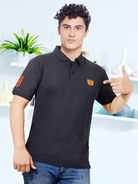 Matty Fabric Collar T-Shirt Style No. 8003