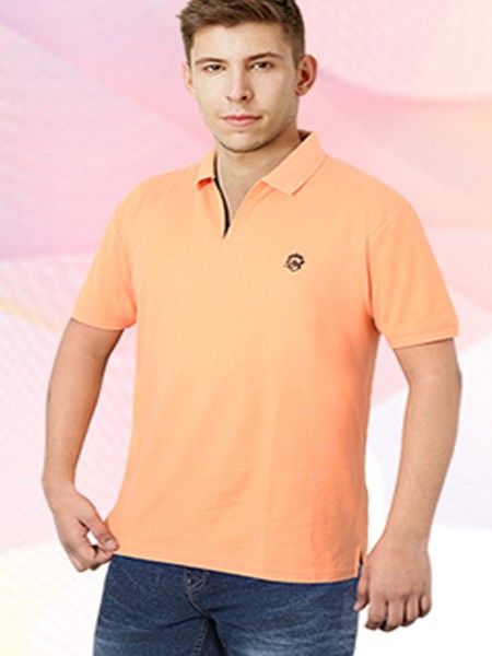 Matty Fabric Collar T-Shirt Style No. 8004