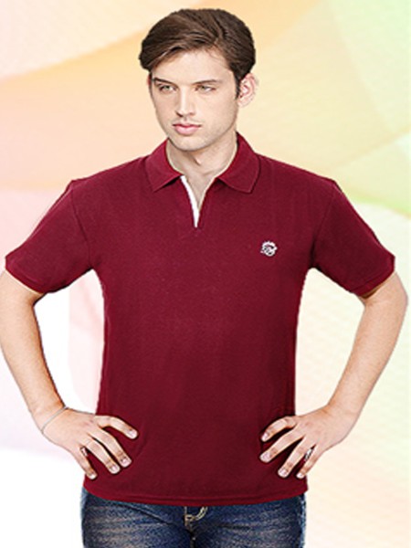 Matty Fabric Collar T-Shirt Style No. 8004