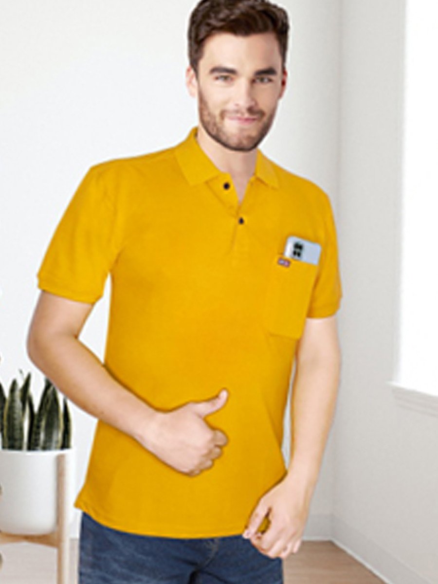 Matty Fabric Collar T-Shirt Style No. 8005