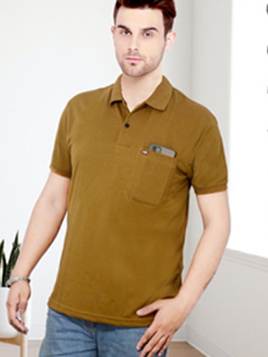 Matty Fabric Collar T-Shirt Style No. 8005