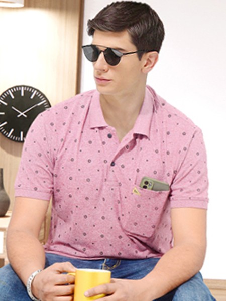 Matty Collar T-Shirt Style No. 8006