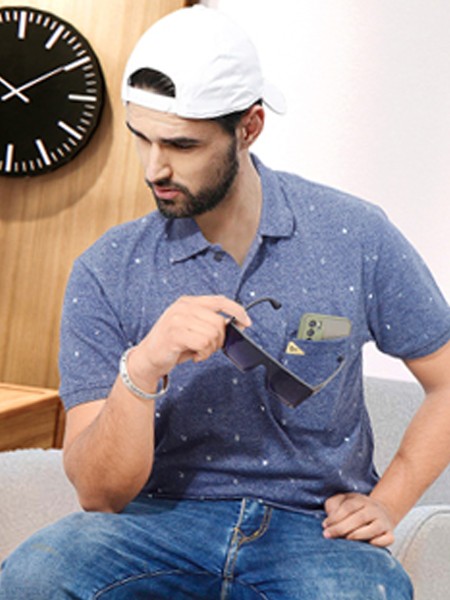 Matty Collar T-Shirt Style No. 8006