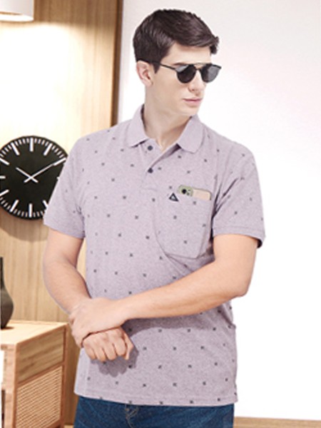 Matty Collar T-Shirt Style No. 8006