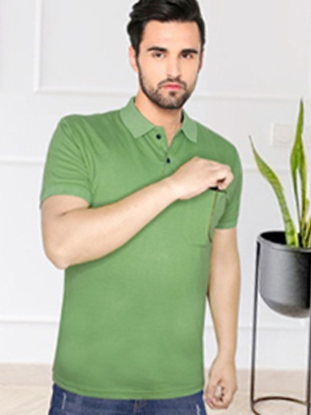 Matty Collar T-Shirt Style No. 8008