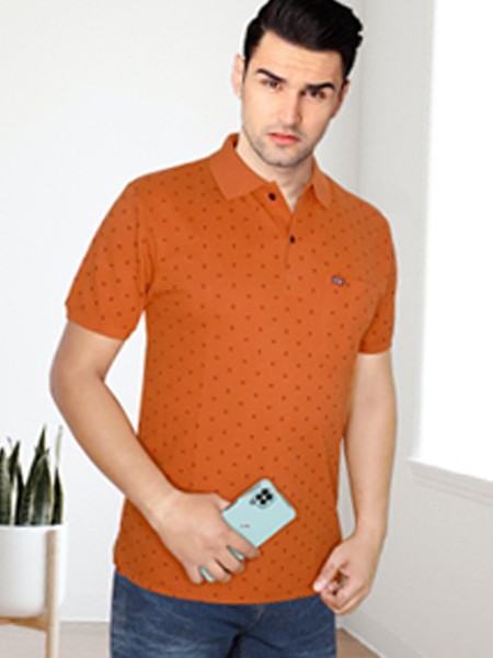 Matty Fabric Collar T-Shirt Style No. 8013
